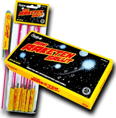 Mini Rakete Salut