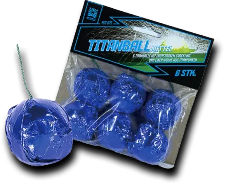 Titanball Mittel