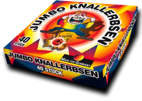 Jumbo Knallerbsen Box