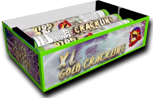 XL Gold Crackling